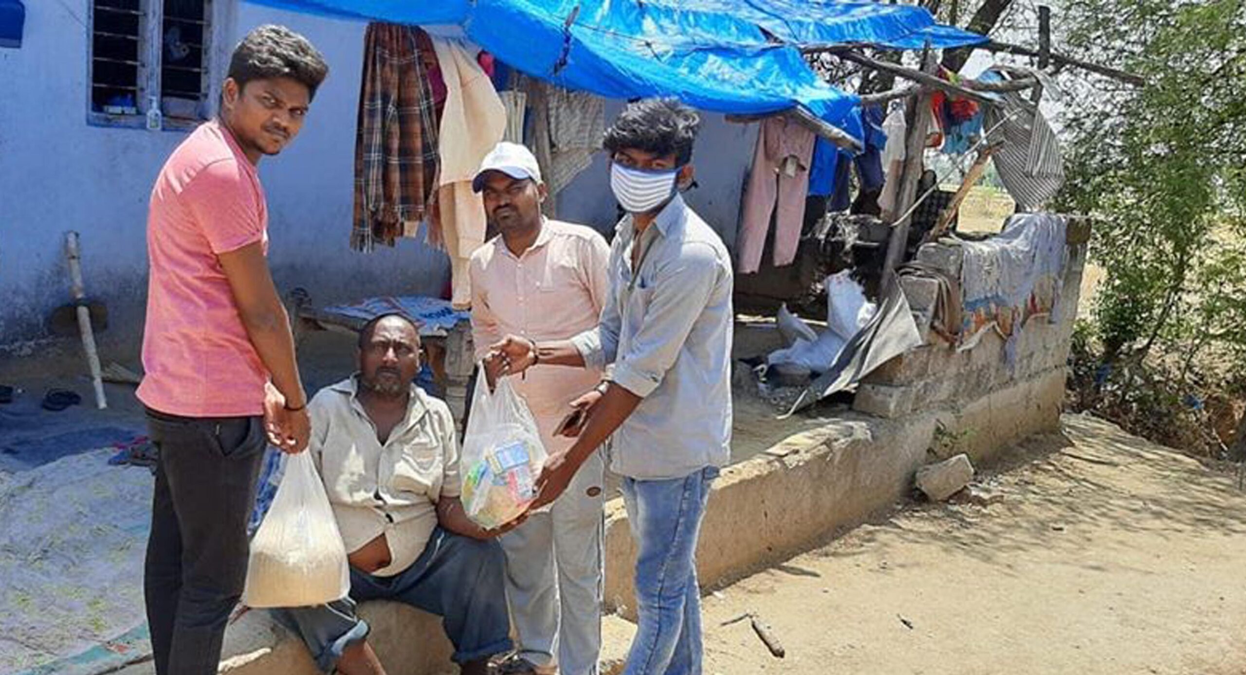 covid time grocery donation